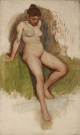坦率的duveneck裸体艺术打印美术复制品墙艺术ID a49n6jyiy