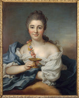 donat-nonnotte-1756-女士斷奶的河北藝術印刷品美術複製品牆壁藝術
