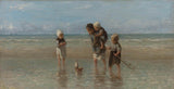 Йозеф-israels-1872-деца-на-на-море-съвременните печат-фино арт-репродукция стена-арт-идентификационни a49pe8uws
