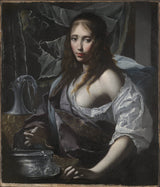 פרנצ'סקו-פוריני -1630-ארטמיסיה-מכין-לשתות-את-האפר-של-בעלה-מאוזולוס-אמנות-הדפס-אמנות-רפרודוקציה-קיר-אמנות-id-a4ao7w56e