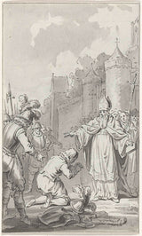 jacobus购买1787年，dirk vi的荷兰乞讨乞求主教的艺术印刷精美的艺术复制品墙上的艺术id a4fhzaof5
