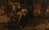 Lawrence-alma-tadema-1872-fironun-ilk oglu-ölümü