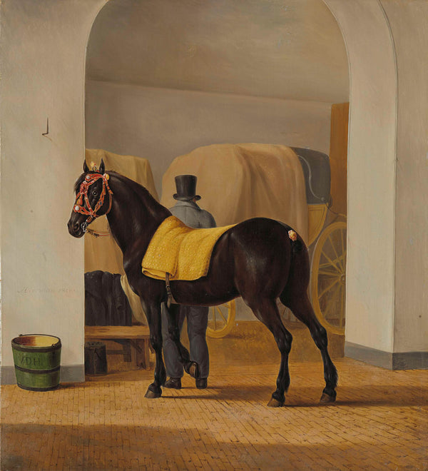 anthony-oberman-1828-adriaan-van-der-hoops-trotterthe-redat-the-coach-house-art-print-fine-art-reproduction-wall-art-id-a4h588zts