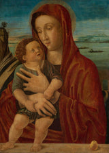 未知-1465-麥當娜和兒童藝術印刷品美術複製品牆藝術 id-a4hik6ij8