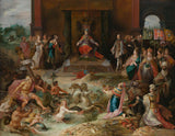 法兰斯·弗朗肯二世1630年，在皇帝退位的皇帝的寓言中，布鲁塞尔艺术打印精美艺术复制品墙艺术ID A4Hyviq5v