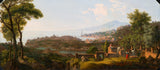 alois-von-saar-1831-Southern-port-city-art-print-reprodukcja-dzieł sztuki-sztuka-ścienna-id-a4iea44tn