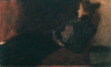 구스타프-클림트-1898-벽난로 옆의 여인-예술-인쇄-미술-복제-벽-예술-id-a4jbv0tyw