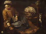 bernhard-keil-1665-the-lacemaker-stampa-d'arte-riproduzione-d'arte-wall-art-id-a4k3levrs
