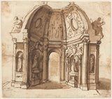 άγνωστο-1590-σχέδιο-τάφος-πλαισιωμένο-από-a-tomb-art-print-fine-art-reproduction-wall-art-id-a4l6p71ki