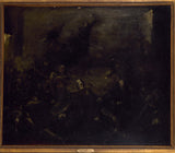 jean-baptiste-carpeaux-1866-politisk-allegori-med-porträtt-av-victor-hugo-konst-tryck-fin-konst-reproduktion-vägg-konst