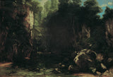 gustave-courbet-1865-the-shady-creek-art-print-reproducción-de-bellas artes-arte-de-pared-id-a4nafnjj9
