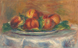 皮埃尔·奥古斯特·雷诺阿1905年-在板艺术印刷上的桃子细艺术复制品墙艺术ID A4NCN8LWL