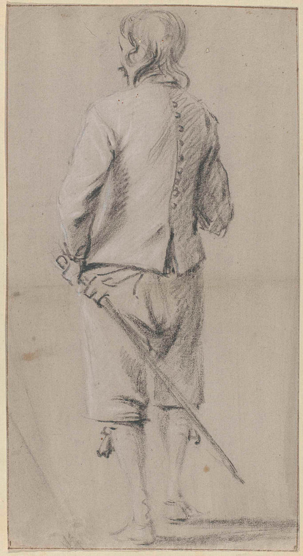 unknown-1600-standing-man-with-sword-seen-from-the-back-art-print-fine-art-reproduction-wall-art-id-a4nfr4rmd