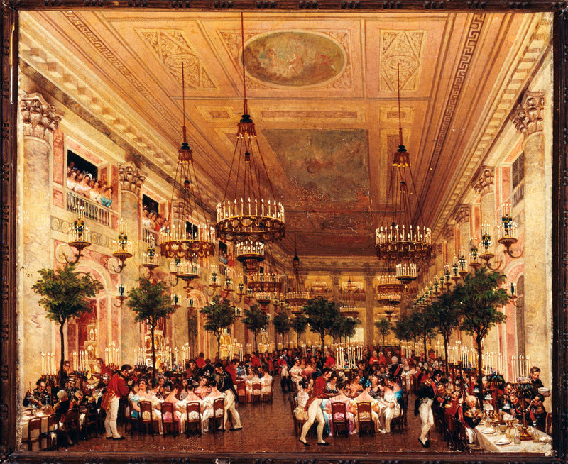 louis-mariegeneral-atthalin-louis-marie-1832-banquet-at-the-wedding-of-leopold-1st-of-belgium-and-princess-louise-of-orleans-art-print-fine-art-reproduction-wall-art