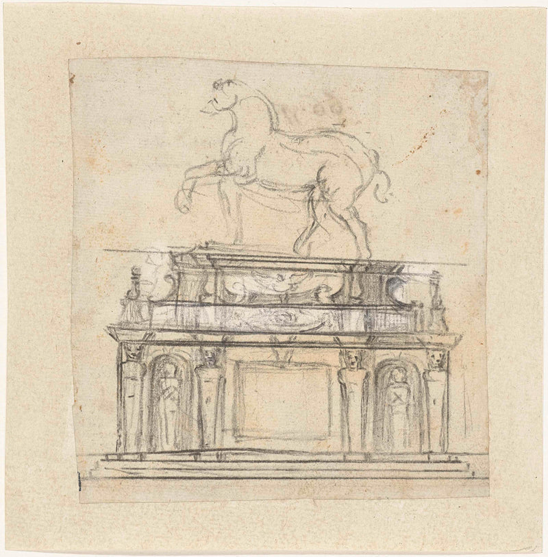 michelangelo-1559-design-for-an-equestrian-statue-of-henry-ii-of-art-print-fine-art-reproduction-wall-art-id-a4nstvxlv