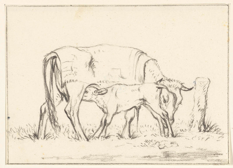 jean-bernard-1775-calf-drinking-with-his-mother-art-print-fine-art-reproduction-wall-art-id-a4o8d3ce8