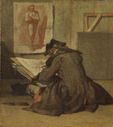 Jean-Baptiste-Simeon-Chardin-young-študent-ťahanie-art-print-fine-art-reprodukčnej-wall-art-id-a4ocezlix