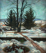 Emil-Orlik-1914-Winter-Art-Print-Fine-Art-Reprodução-Wall-Art-Id-a4p0uth9y