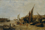 maria-von-parmentier-1878-il-porto-di-dieppe-stampa-d'arte-riproduzione-d'arte-wall-art-id-a4pftrlot