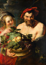 Peter-Paul-Rubens-1700-nymfe-og-satyr-art-print-kunst--gjengivelse-vegg-art-id-a4qms0bxb