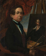 約翰內斯·丹尼爾·蘇珊-1839-自畫像-藝術-印刷-美術-複製品-牆-藝術-id-a4qzrxk1k