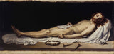 아돌프 앙리 두바스티-1873-말라코프 교회를 위한 스케치-죽은 그리스도-미술-인쇄-미술-복제-벽-예술