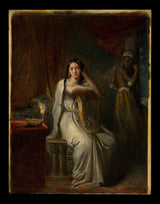 theodore-chasseriau-1849-Desdemona-the-sang-of-the-willow-art-print-fine-art-gjengivelse-vegg-art-id-a4rsj3hhg