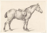 jean-bernard-1775-standing-horse right-art-print-fine-art-reproduction-wall-art-id-a4rwpqwtn