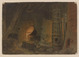 约翰·弗格森·威尔1864年西点铸造厂冷春天纽约艺术印刷精美的艺术复制品墙艺术ID A4RX8TM