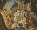 요한-프레드릭-호링-1746-장면-고대 미술-인쇄-미술-복제-벽-예술-id-a4sfm97qf