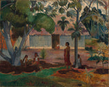 paul-gauguin-1891-die-groot-boom-kunsdruk-fynkuns-reproduksie-muurkuns-id-a4syj089v
