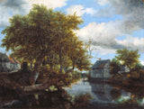 Jacob-van-ruisdael-1652-wielki basen-druk-sztuka-reprodukcja-dzieł sztuki-sztuka-ścienna-id-a4teb7dbt