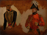 george-jones-1815-studier-av-royal-hästartilleri-uniform-och-av-en-adc-till-överbefälhavaren-en-studie-för-slaget-om-waterloo-konst- print-fine-art-reproduction-wall-art-id-a4tehbq71