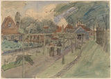 paul-rink-1937-lijnbaan-kahe-köie-tegijaga-kunstiprindi-peen-kunsti-reproduktsioon-seina-kunsti-id-a4ttmjhf5