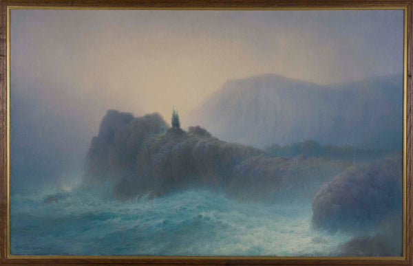 henry-brokman-1910-tomb-of-the-marine-romantic-style-art-print-fine-art-reproduction-wall-art