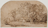 Rembrandt-van-rijn-1651-podmuch-wiatru-druk-druk-reprodukcja-dzieł sztuki-sztuka-ścienna-id-a4uxo4vu4