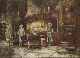 アドルフ・モンティチェリ-1881-the-kitchen-of-the-rotisserie-des-deux-paons-art-print-fine-art-reproduction-wall-art-id-a4v7gomwk