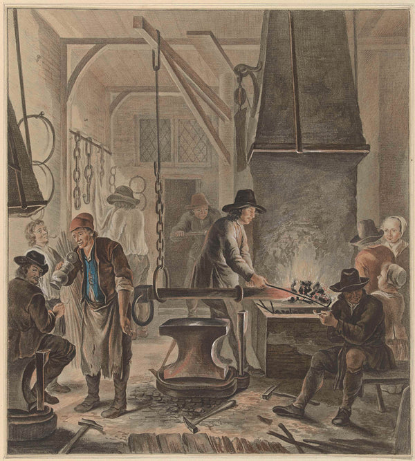 abraham-delfos-1772-the-forge-art-print-fine-art-reproduction-wall-art-id-a4vd5om3q