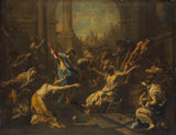 亚历山德罗·马格纳斯科（Alessandro Magnasco）1715年，拉撒路（Lazarus）美术印刷品的精美艺术再现墙艺术ID（AID）