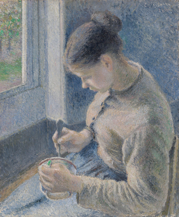 camille-pissarro-1881-young-peasant-having-her-coffee-art-print-fine-art-reproduction-wall-art-id-a4vob94f0
