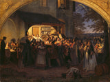 johann-peter-hasenclever-1840-München-vrt-zabava-umjetnost-tisak-likovna-reprodukcija-zid-umjetnost-id-a4vpo3atp