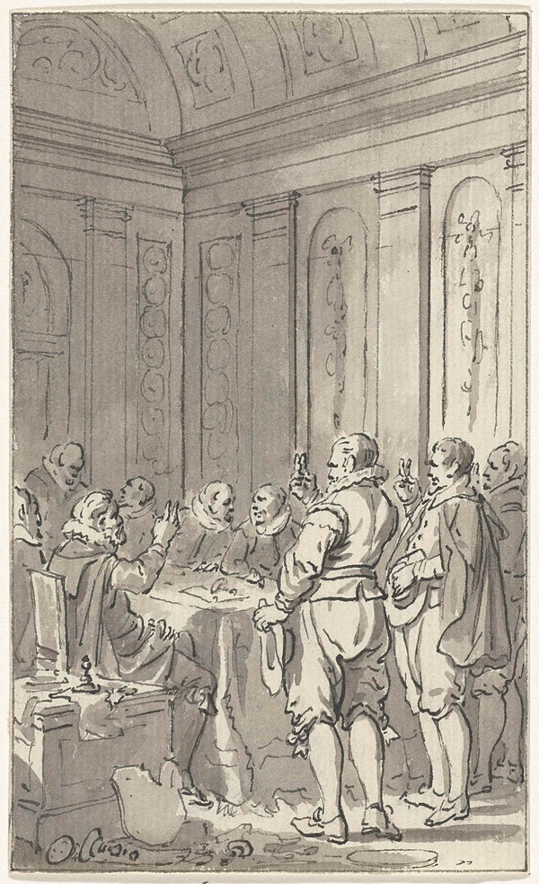 jacobus-buys-1784-the-renunciation-of-philip-ii-by-the-us-1581-art-print-fine-art-reproduction-wall-art-id-a4wiwgtbp