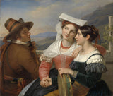 cornelis-kruseman-1830-of-one-heart-art-print-fine-art-reproduction-wall-art-id-a4x5mzfl7