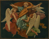 durangel-1874-skiss-för-charenton-kyrkan-le-pont-förhärligande-av-st-peter-konst-tryck-fin-konst-reproduktion-vägg-konst