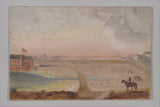威廉·佩普·沙佩尔1870-民兵钻探艺术印刷精美艺术复制品墙艺术ID-a4xw2hpqs