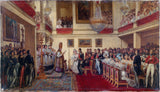 约瑟夫·欲望宫廷 1833 年奥尔良国王利奥波德与公主的婚姻艺术印刷品美术复制品墙壁艺术