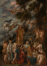 雅各布·乔丹（Jacob-Jordaens）1660诗人艺术印刷的精美艺术复制品-壁画-艺术-id-a4ytjqcsj