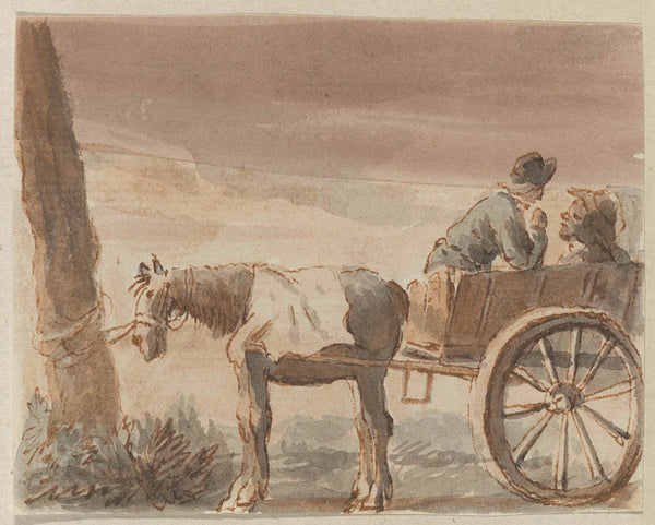 unknown-1700-horse-and-carriage-art-print-fine-art-reproduction-wall-art-id-a4yu7thw0