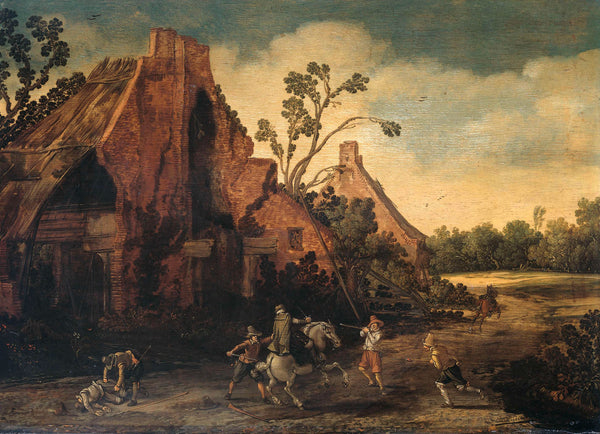 esaias-van-de-velde-1616-the-robbery-art-print-fine-art-reproduction-wall-art-id-a4zbioyhn