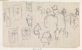 leo-gestel-1891-sketches-of-a-cycling-race-art-print-fine-art-reproduction-wall-art-id-a52cik9m8